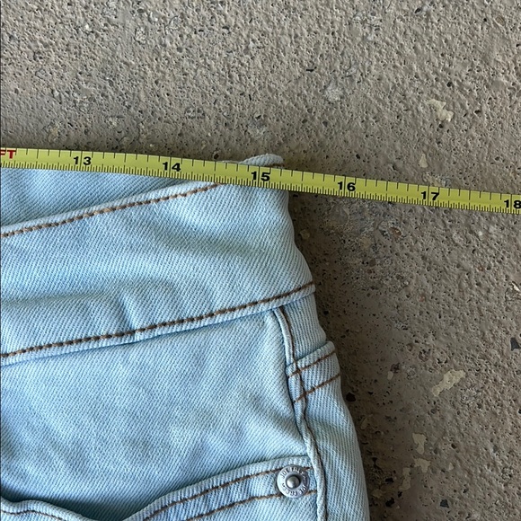 Joe Fresh light wash Blue Jean Shorts Mid-Thigh - Picture 9 of 16